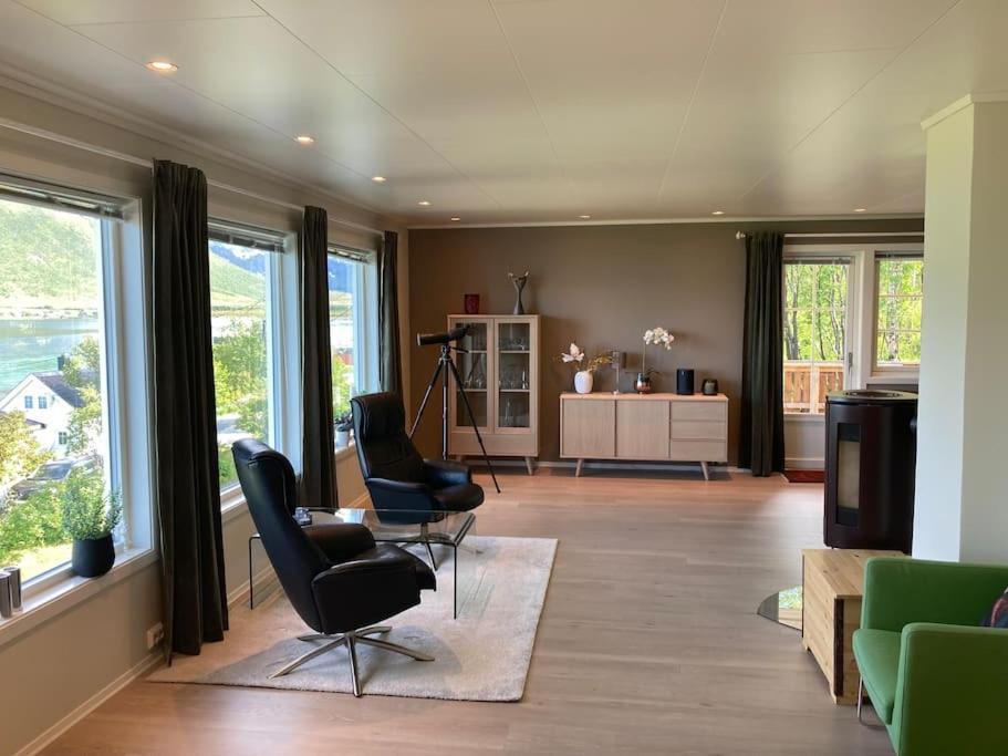 Villa Fantastic View, Quiet And Relaxing By The Sea Kvaloya Esterno foto